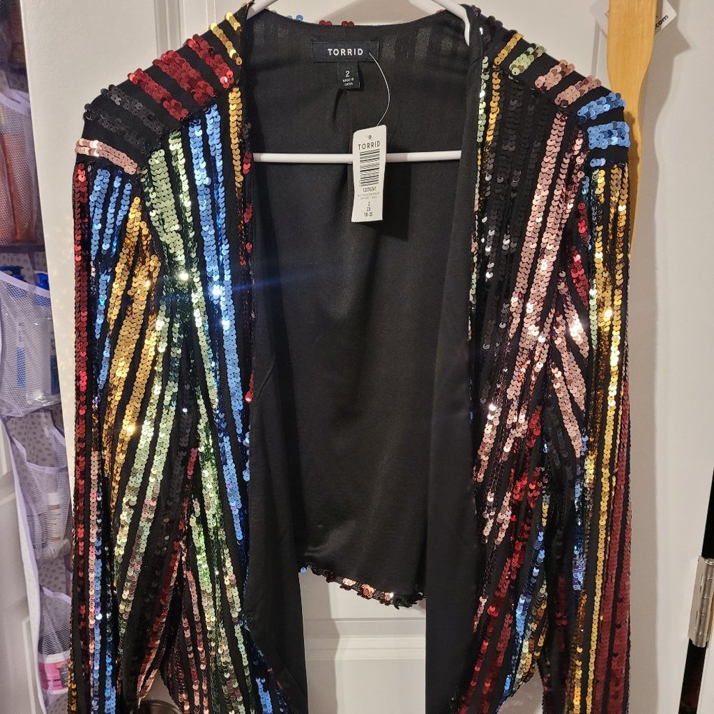 Sequin jacket